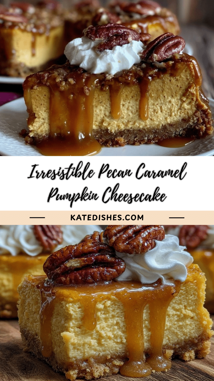 pecan caramel pumpkin cheesecake recipe