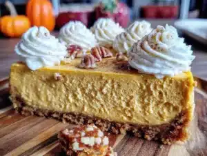 pumpkin cheesecake - featured image