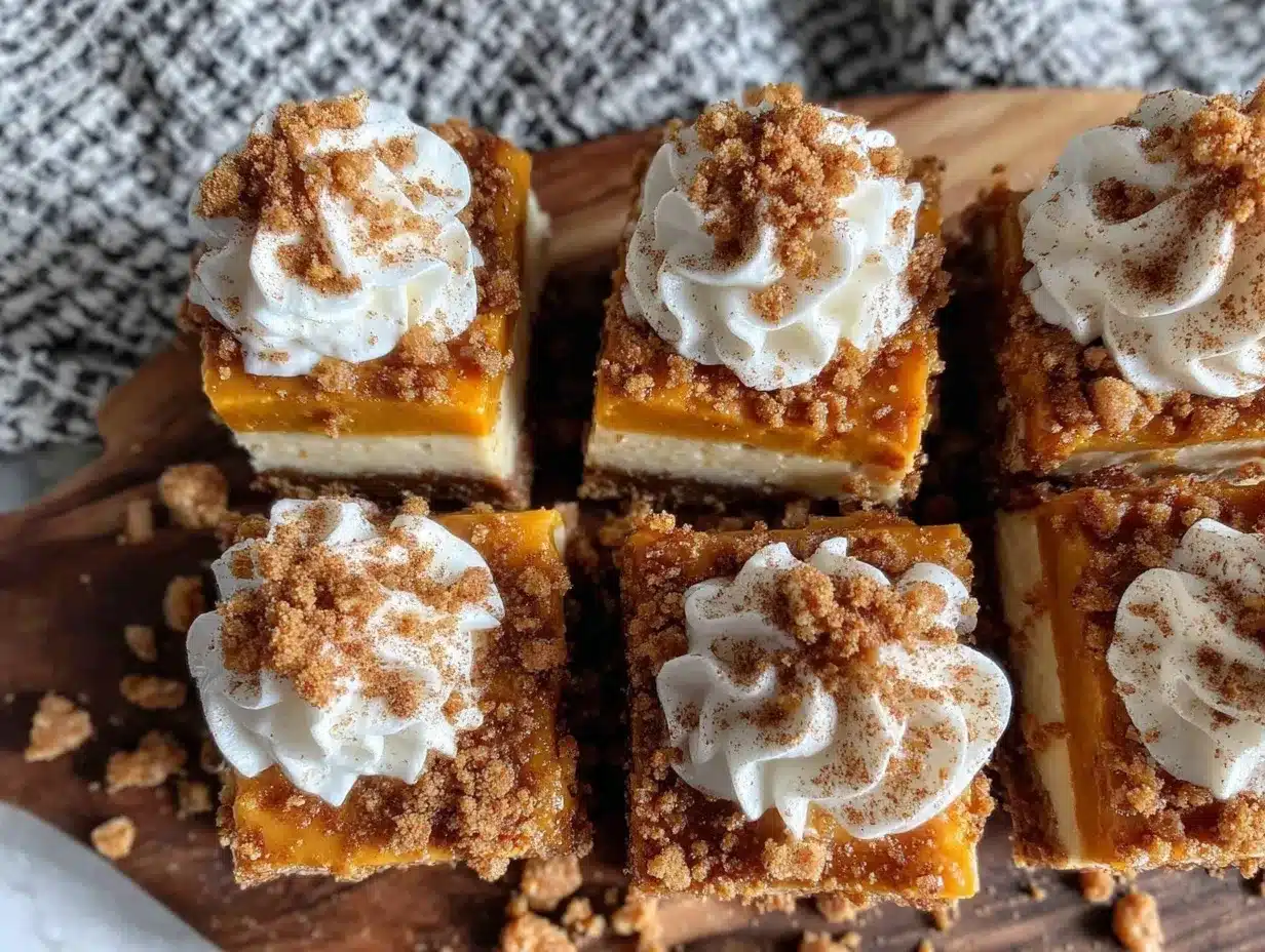 pumpkin cheesecake bars preparation steps