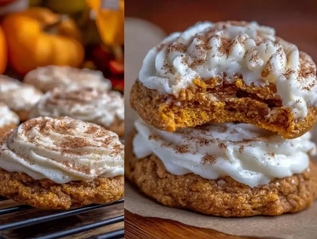 pumpkin cookies - featured image