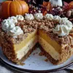 pumpkin streusel cheesecake - featured image
