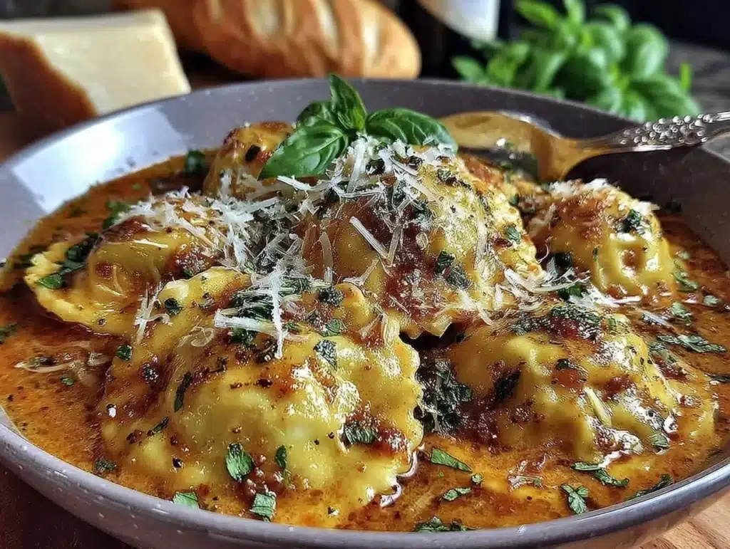 ravioli soup - featured image