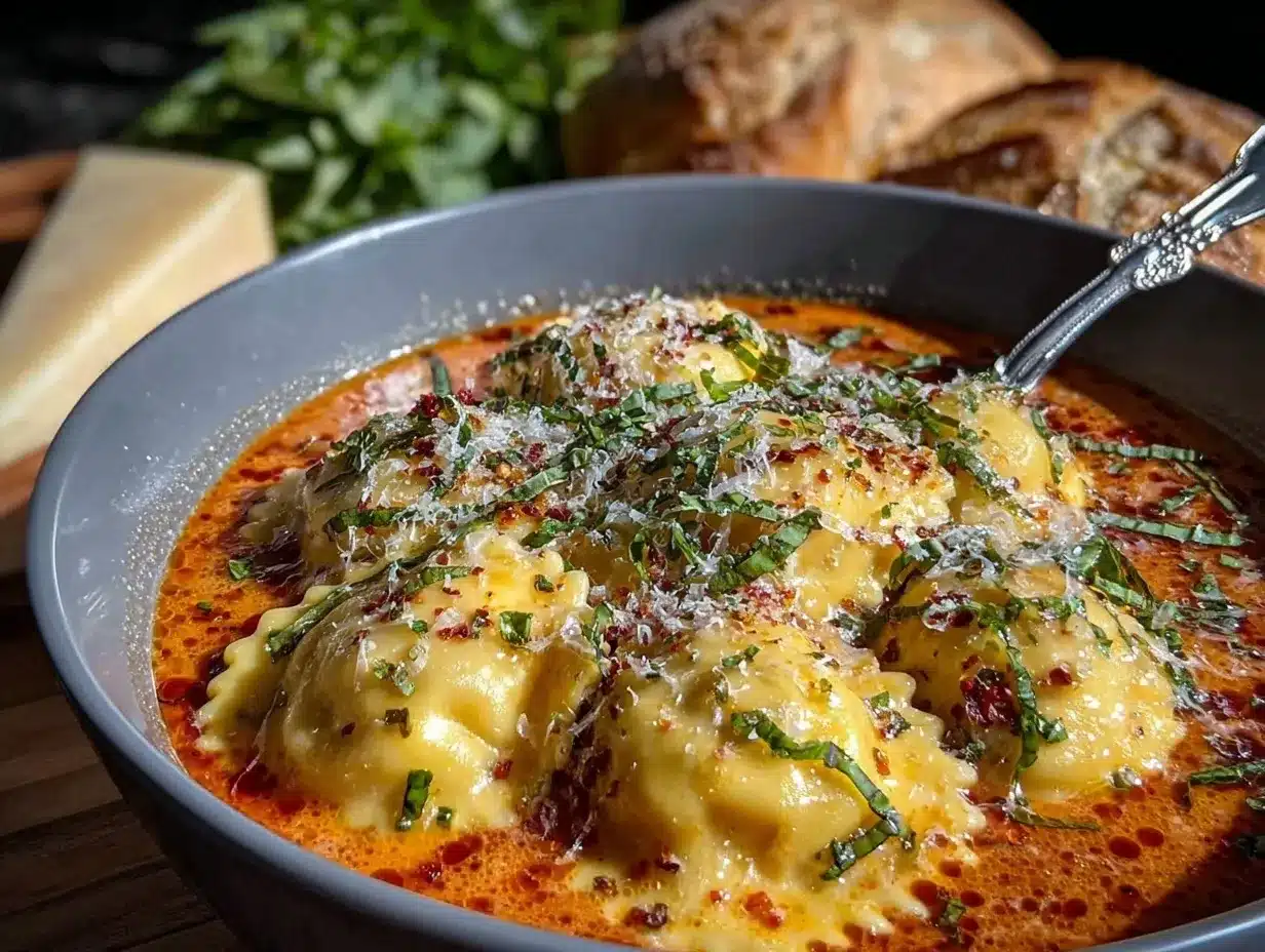 ravioli soup preparation steps