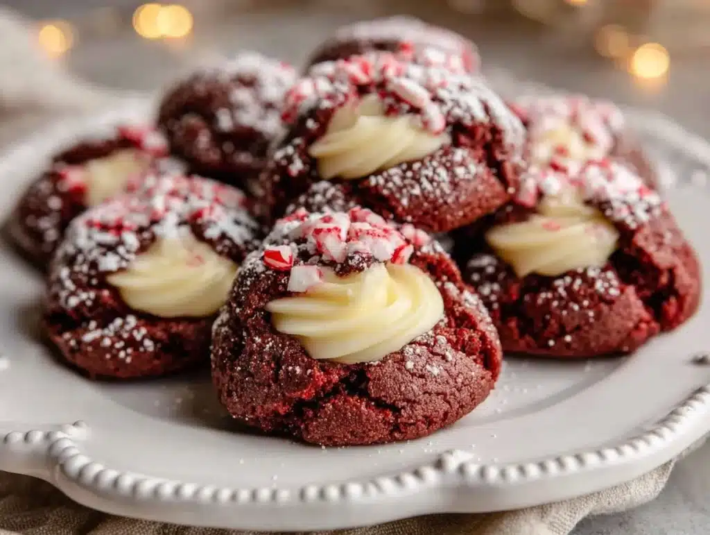 red velvet cookies - featured image