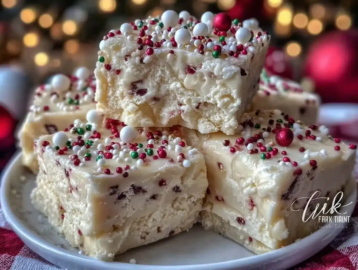 sugar cookie fudge preparation steps