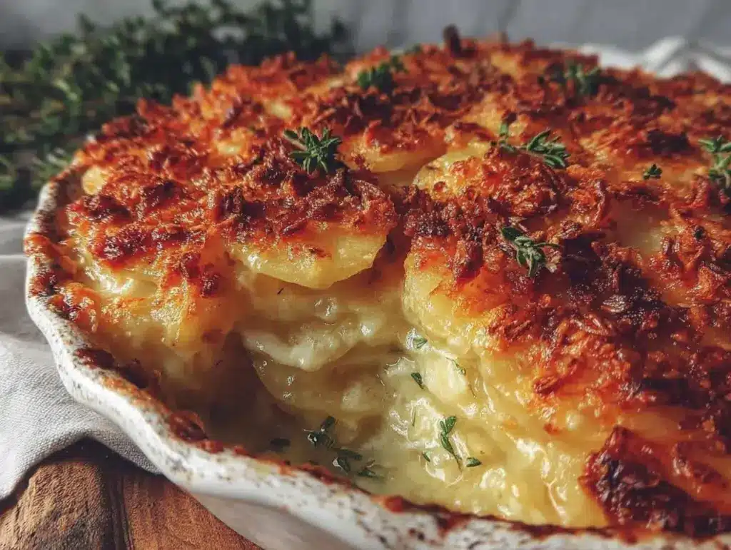 apple scalloped potatoes - featured image