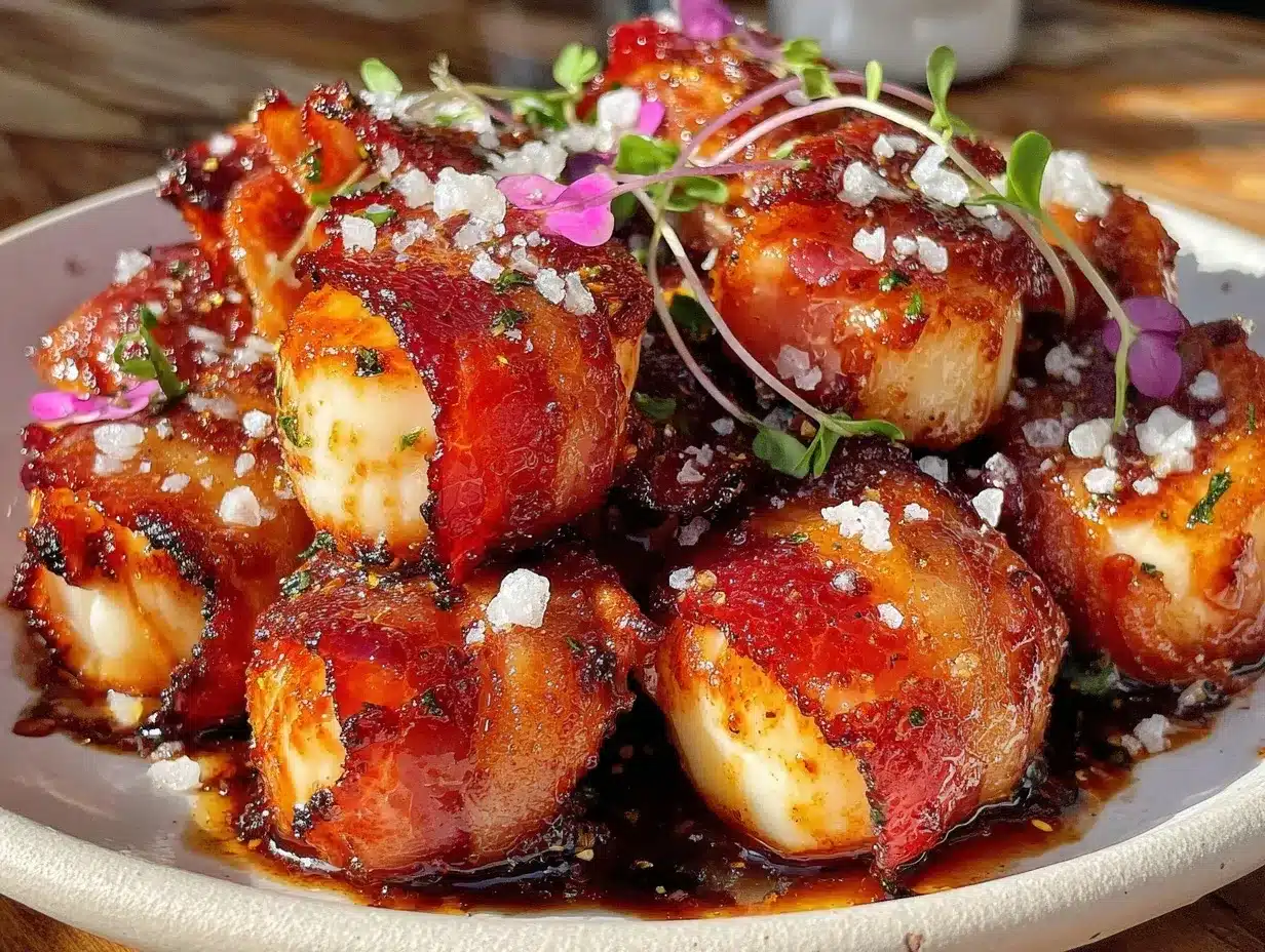 bacon-wrapped scallops preparation steps