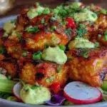 buffalo tofu party bowl - featured image