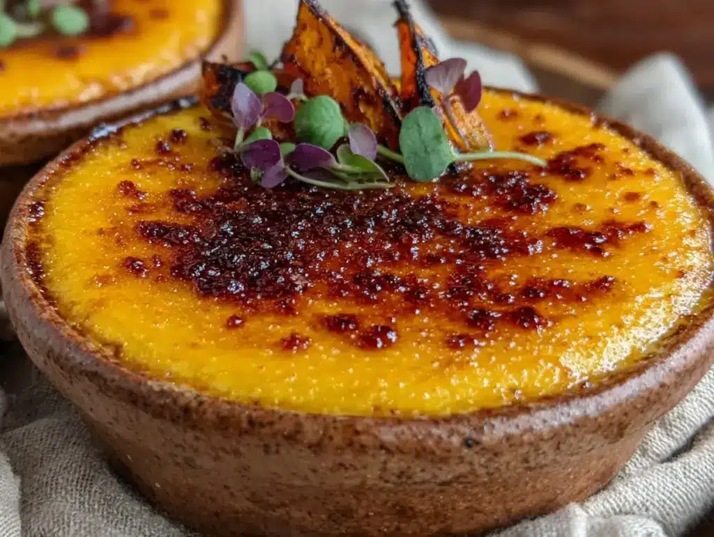 butternut squash custard - featured image