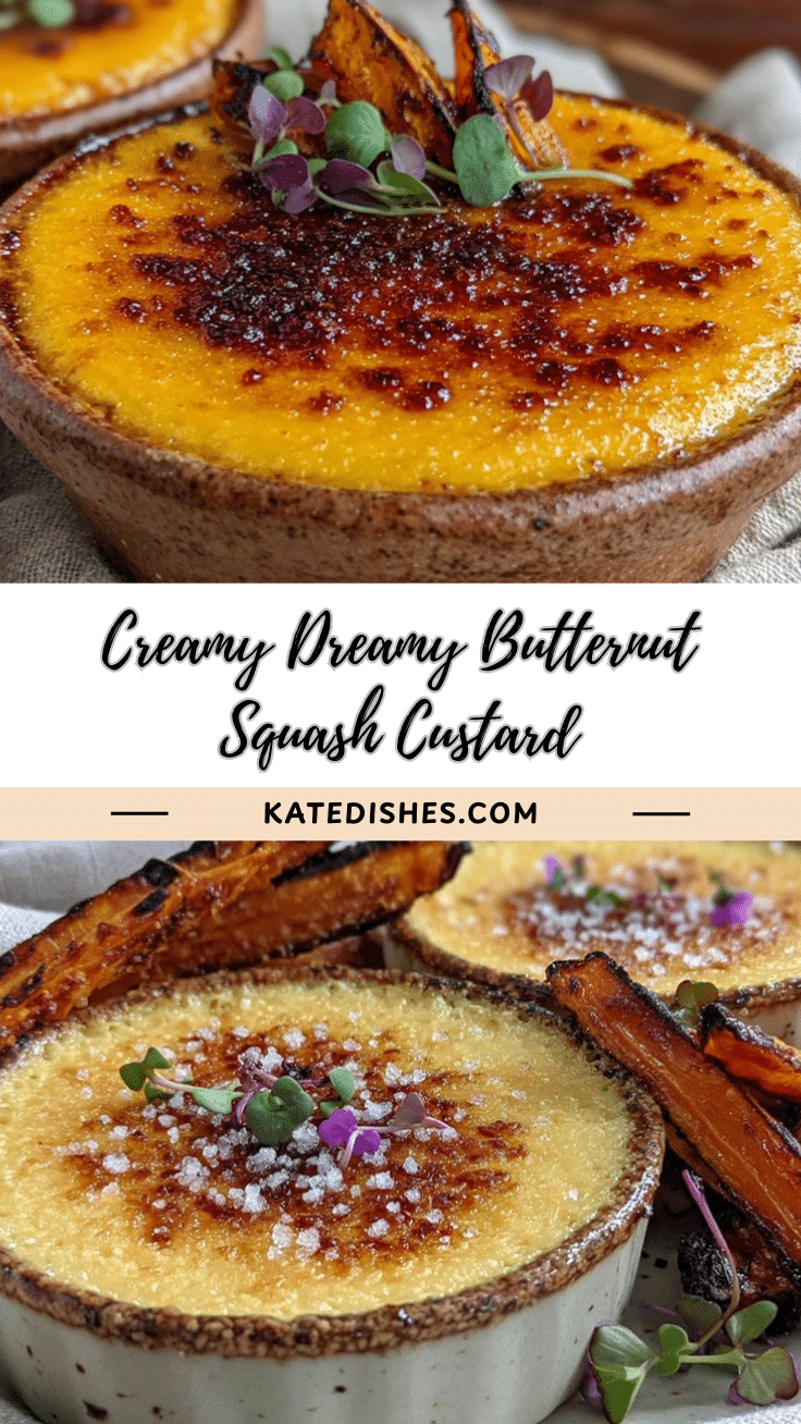 butternut squash custard recipe