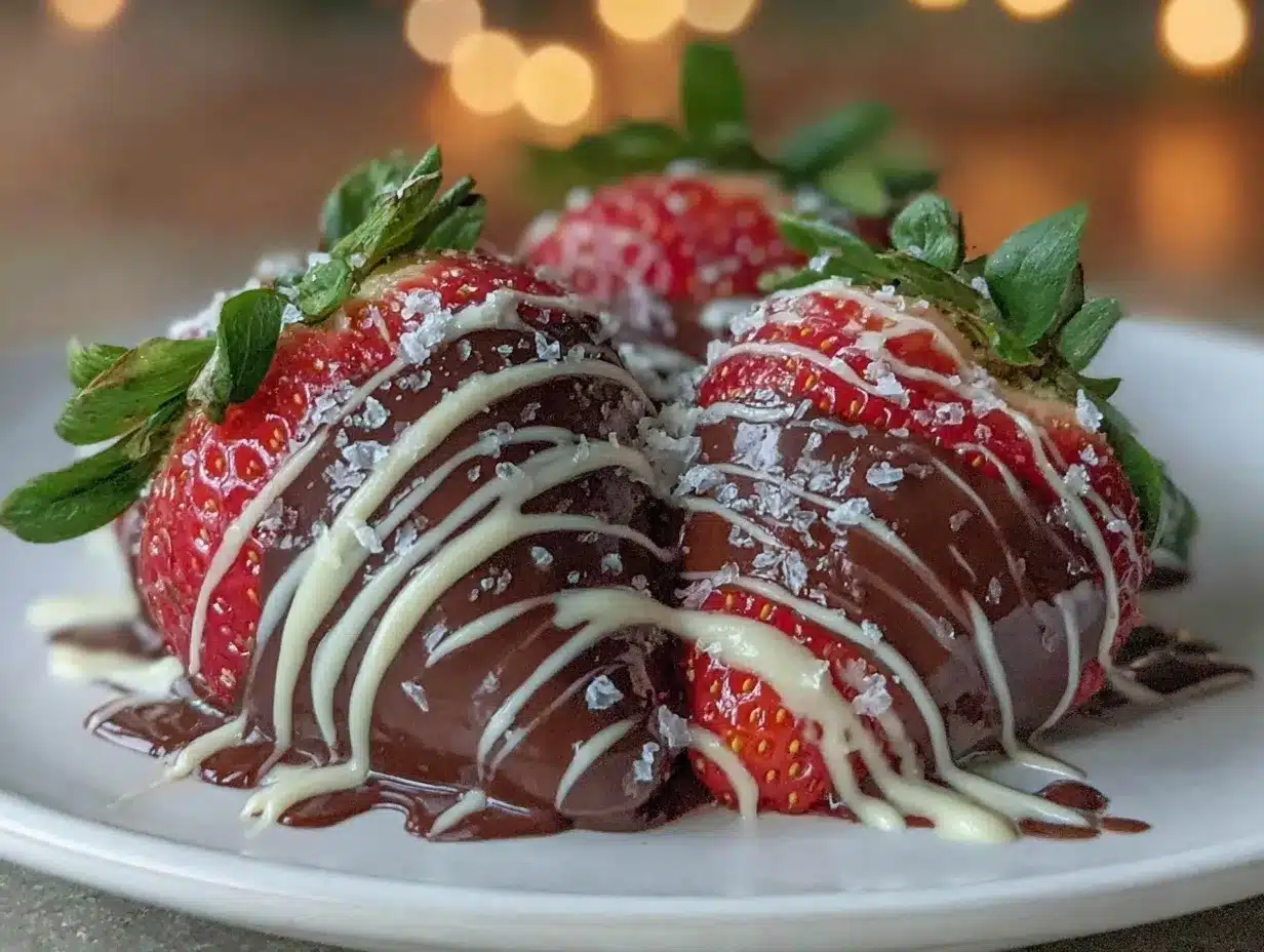 chocolate covered strawberries preparation steps