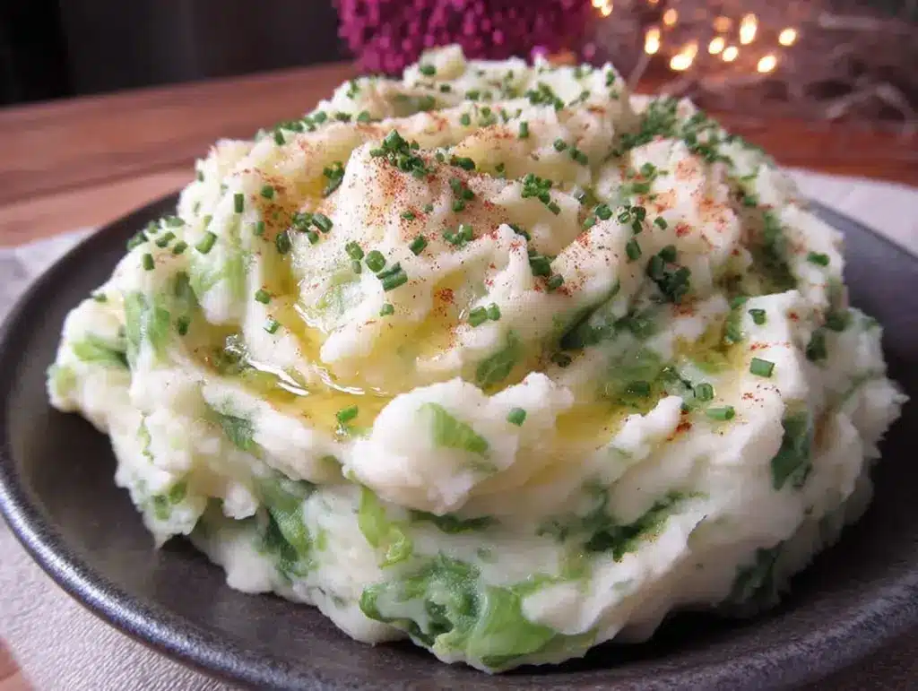 colcannon mashed potatoes - featured image