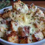 creamy cheese fondue - featured image