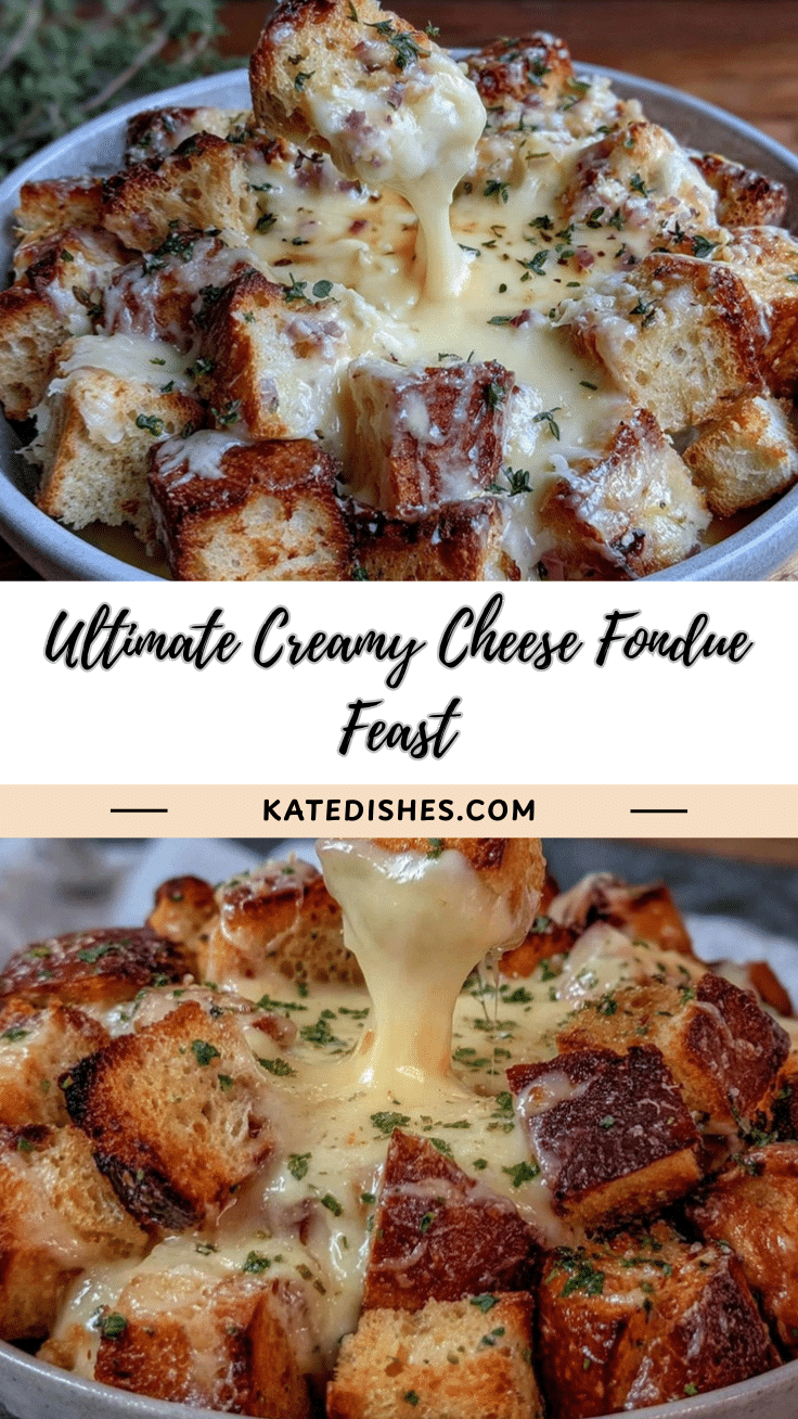 creamy cheese fondue recipe