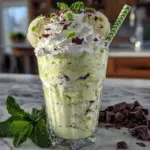 creamy shamrock shake - featured image
