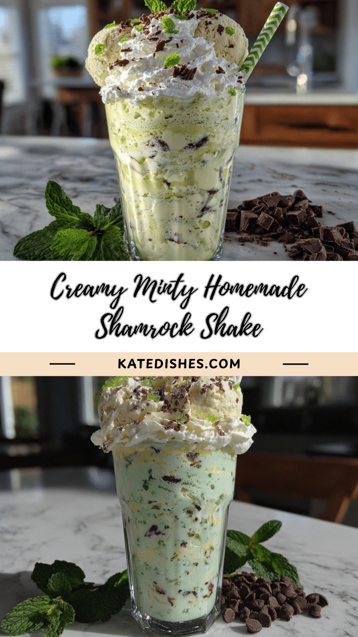 creamy shamrock shake recipe