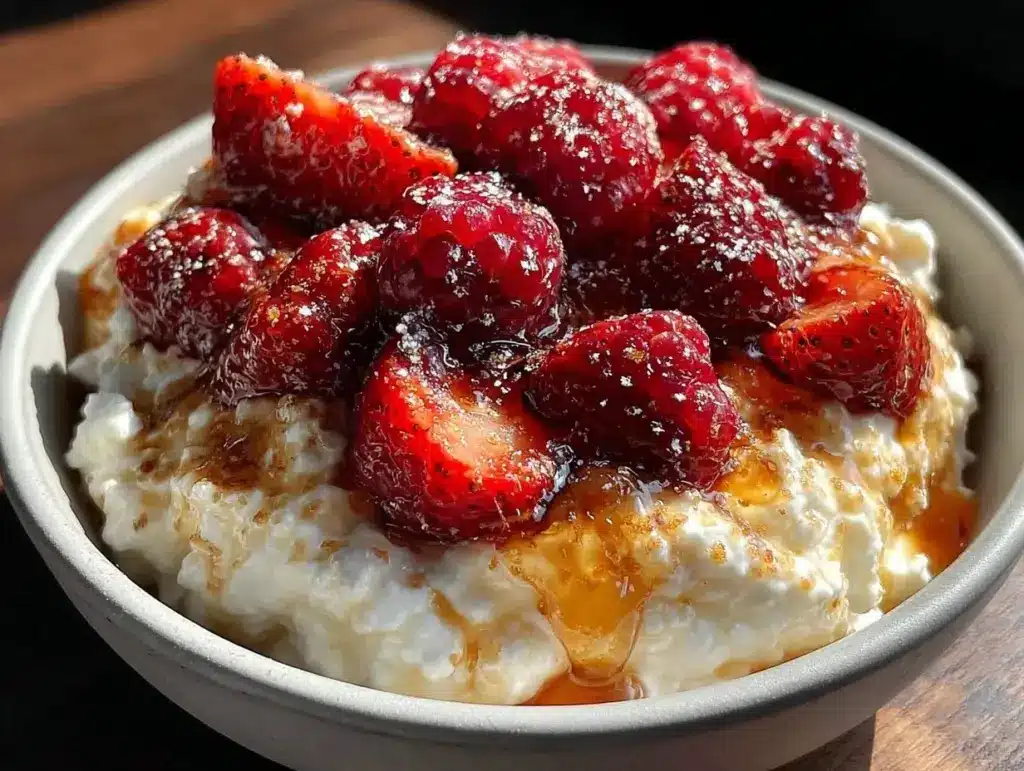 creamy valentine cocktails cottage cheese bowl - featured image