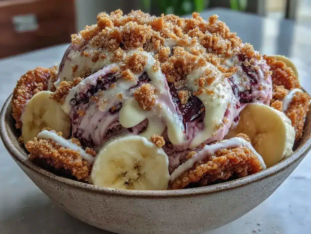 creamy valentines cake nice cream bowl - featured image