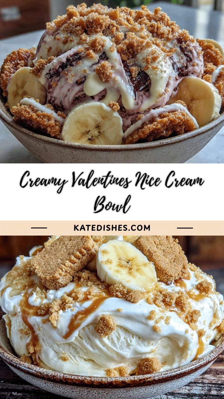 creamy valentines cake nice cream bowl recipe