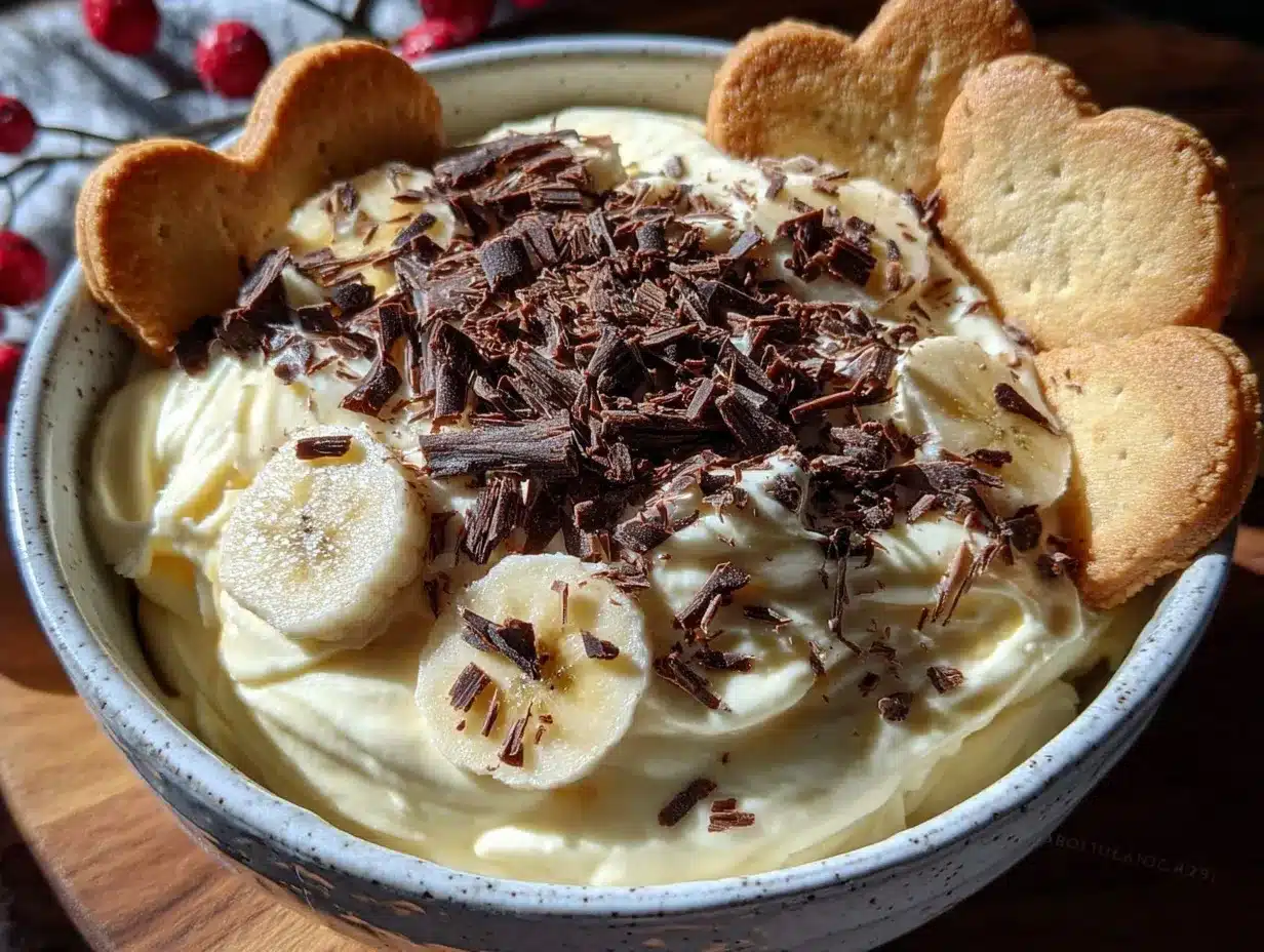 Creamy Valentines Cookies Greek Yogurt Bowl preparation steps