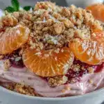 creamy valentines mocktail nice cream bowl - featured image