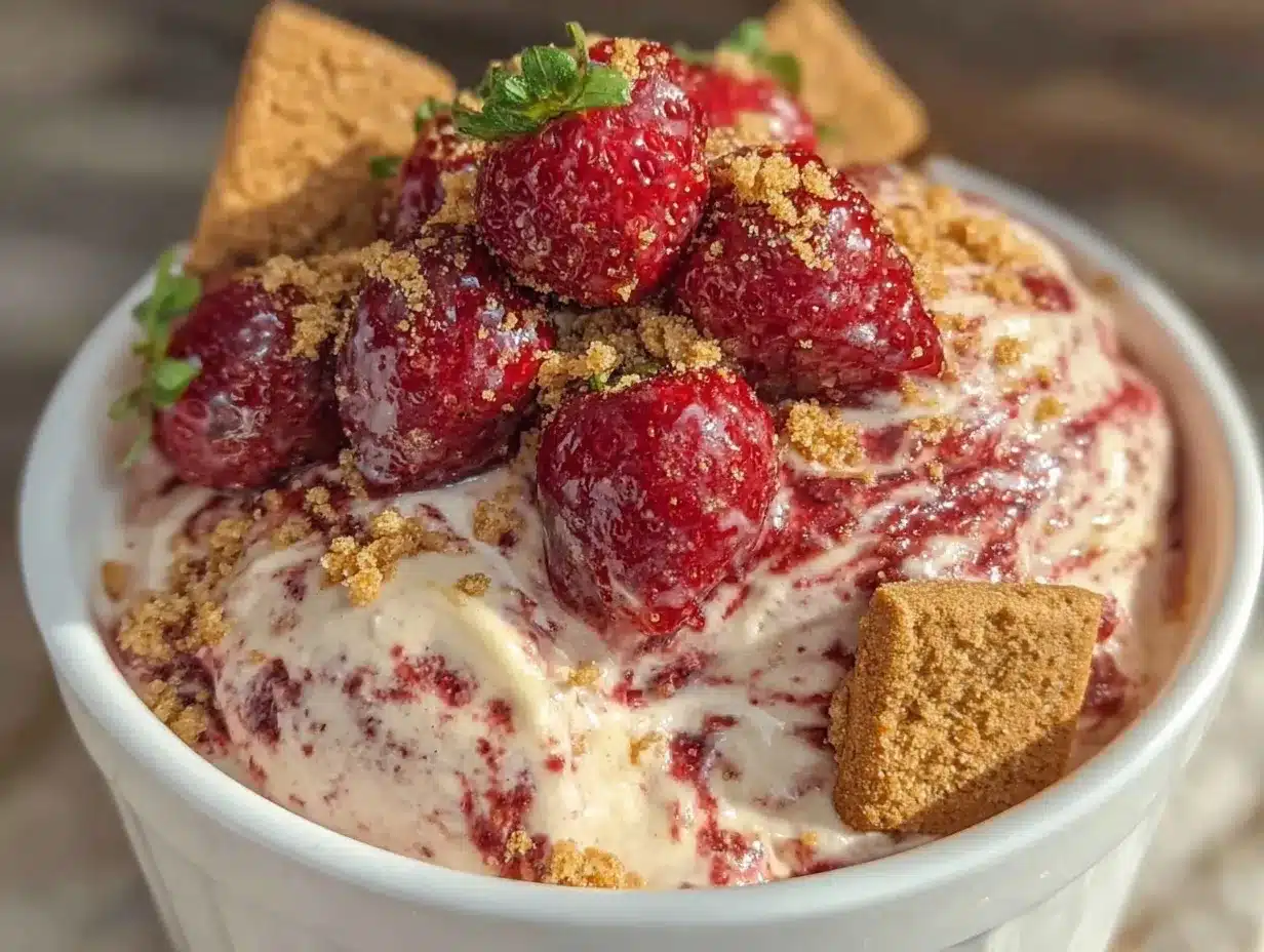 creamy valentines nice cream bowl preparation steps