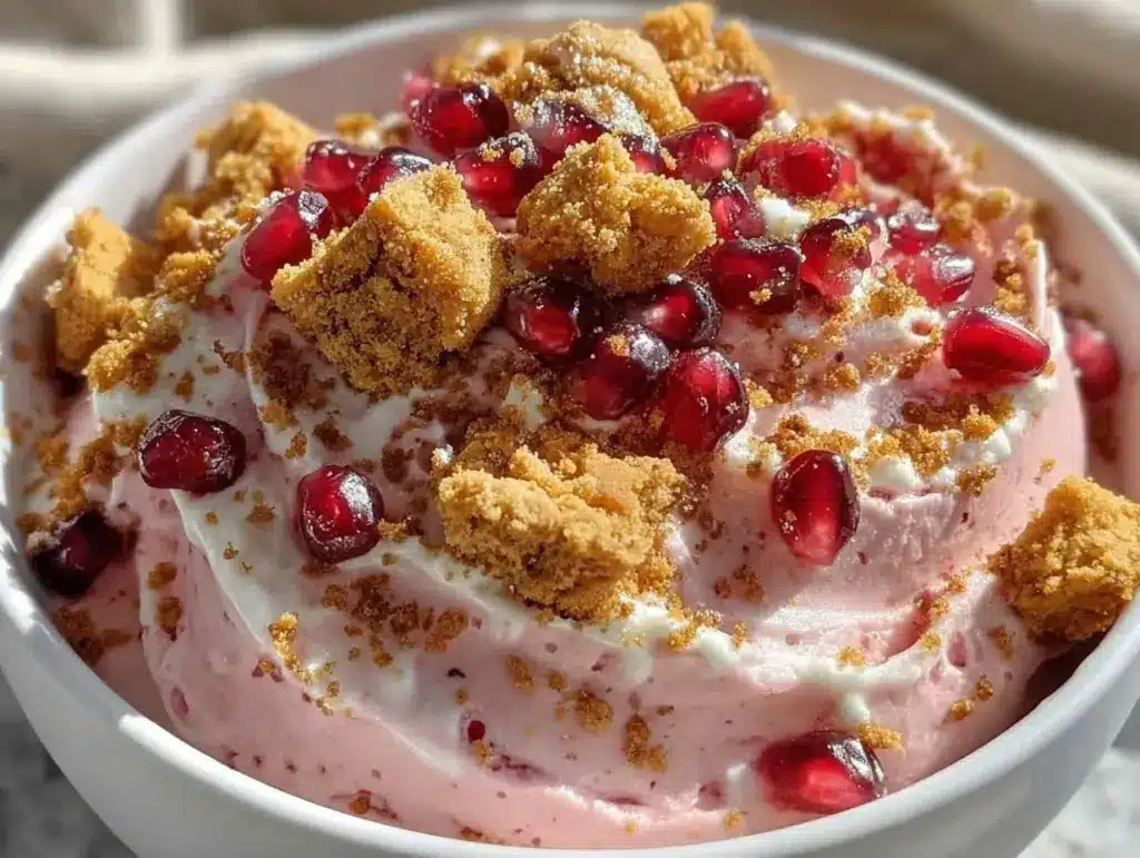 Creamy Valentines Strawberries Nice Cream Bowl - featured image