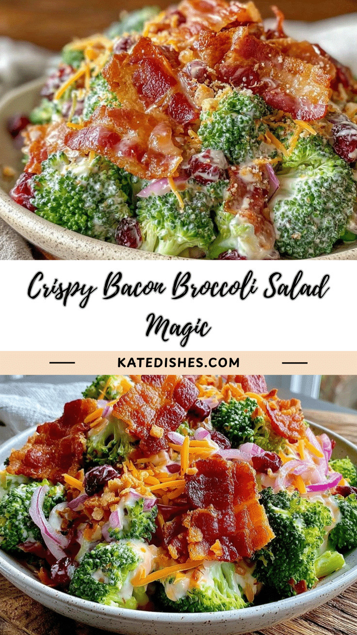 crispy broccoli salad recipe