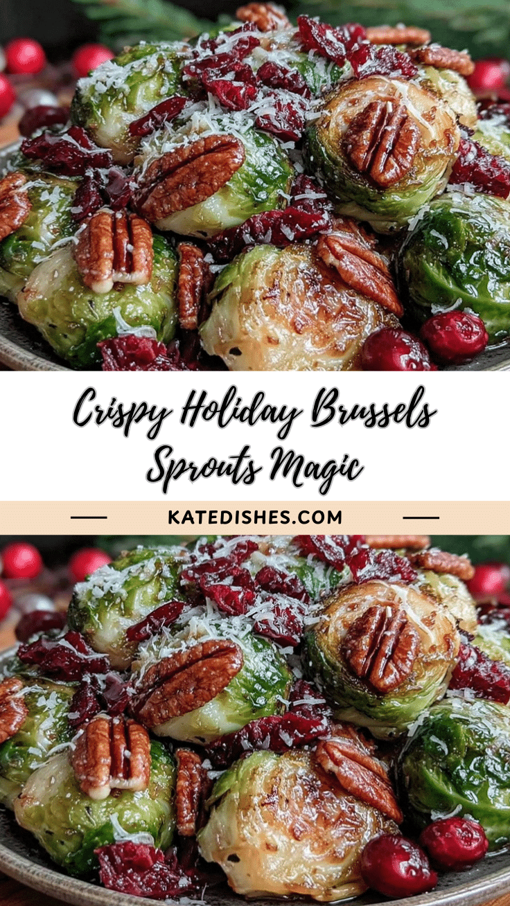 Crispy holiday Brussels sprouts recipe
