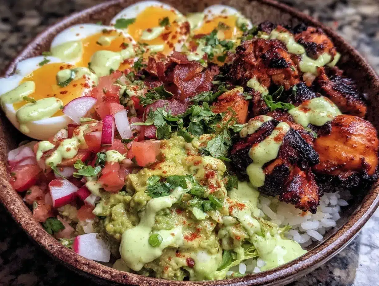 Flavorful Ranch Taco Party Bowl preparation steps