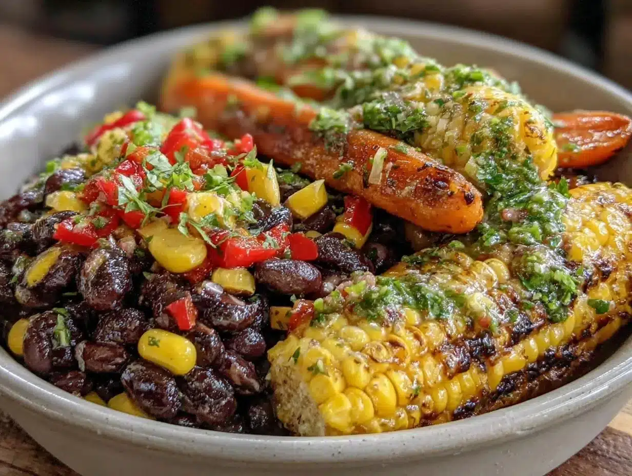 fresh dinner bowl preparation steps