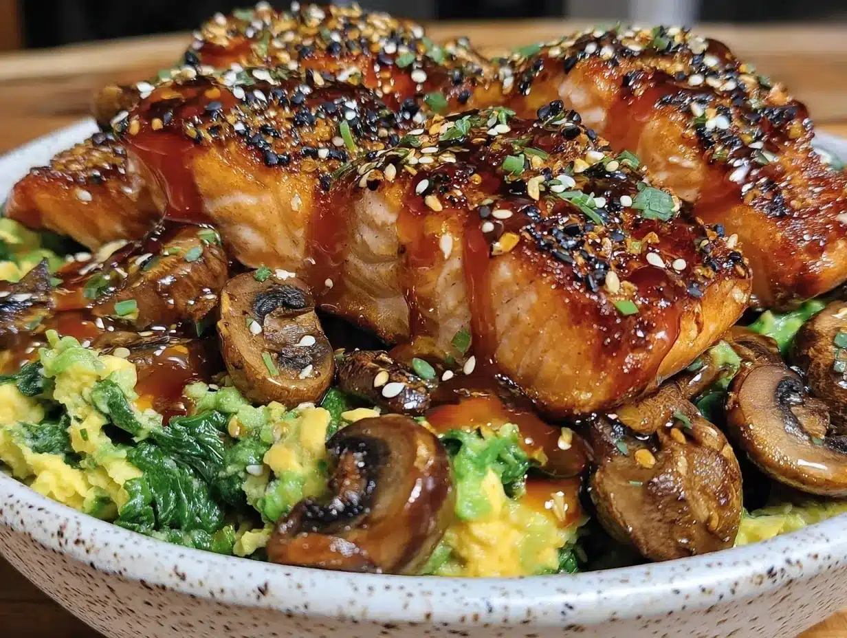 fresh green eggs and ham nourish bowl preparation steps