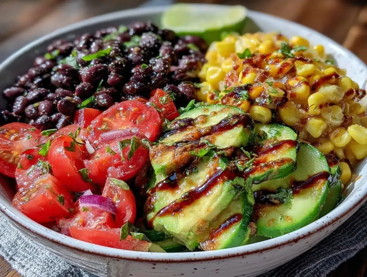 fresh new years dinner bowl preparation steps