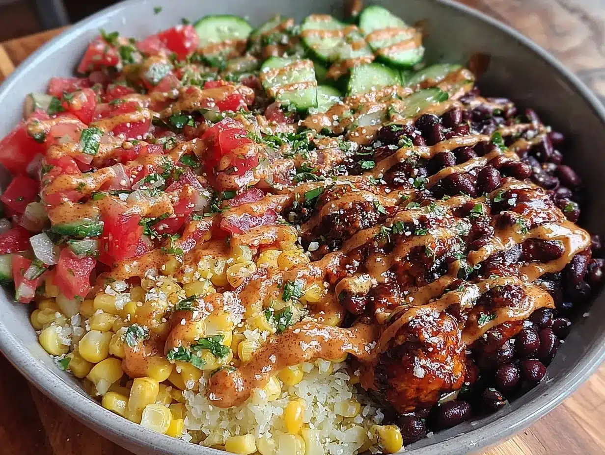 fresh nye food ideas dinner bowl preparation steps