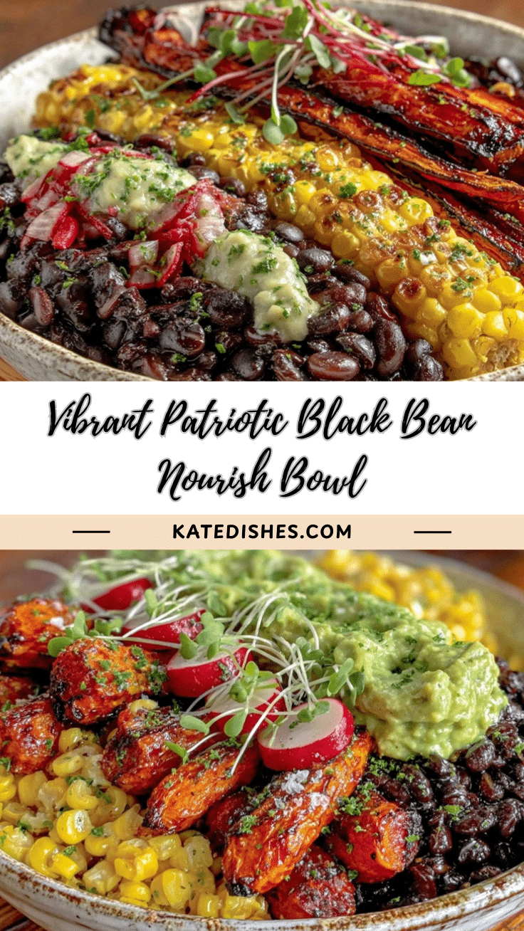 Fresh Patriotic Food Nourish Bowl recipe