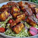 fresh ranch taco party bowl - featured image