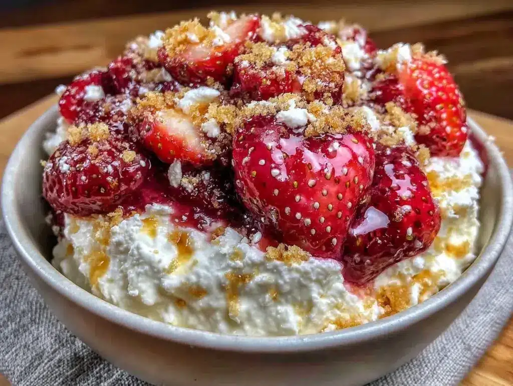 fresh valentine cottage cheese bowl - featured image