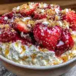 fresh valentine cottage cheese bowl - featured image