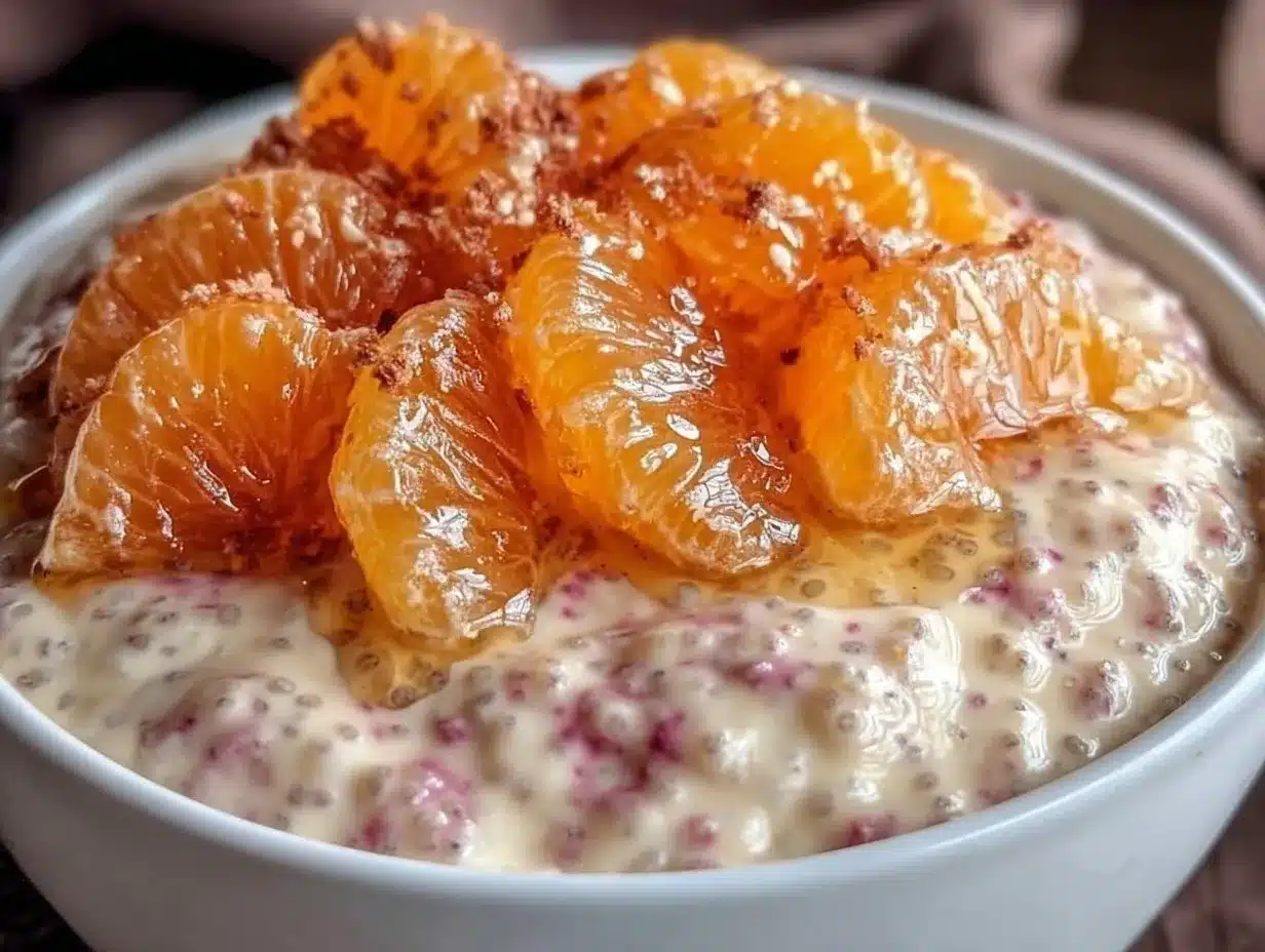 Fresh Valentine’s Day Chia Pudding Bowl preparation steps