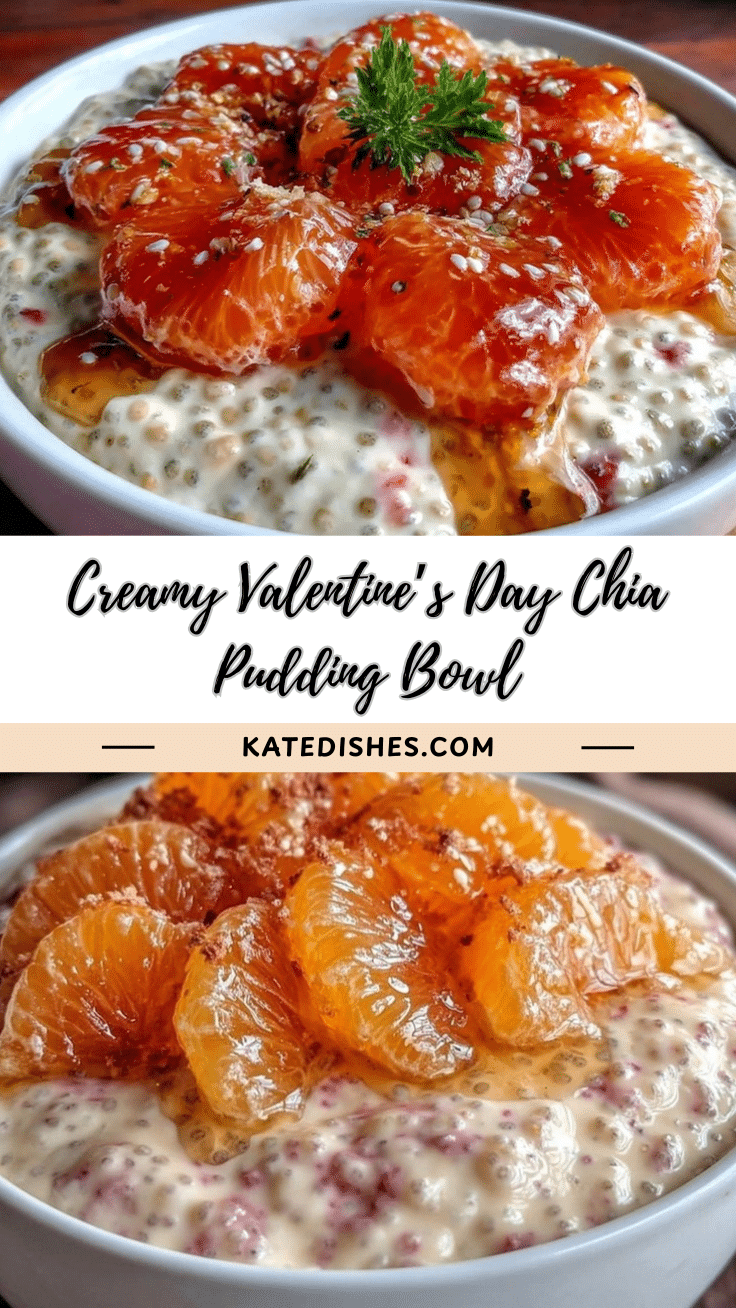 Fresh Valentine’s Day Chia Pudding Bowl recipe