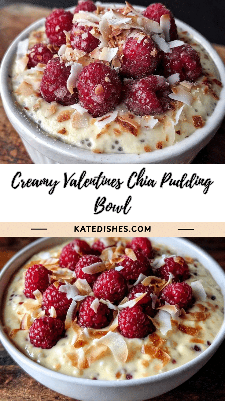 fresh valentines chia pudding bowl recipe
