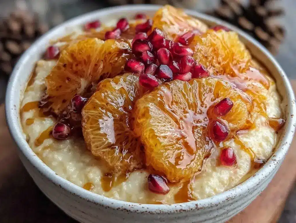 fresh valentines mocktail oatmeal bowl - featured image