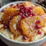 fresh valentines mocktail oatmeal bowl - featured image