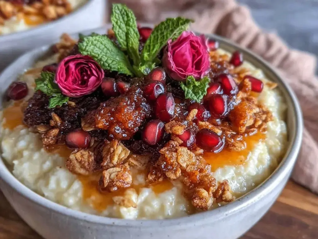 fresh valentines oatmeal bowl - featured image