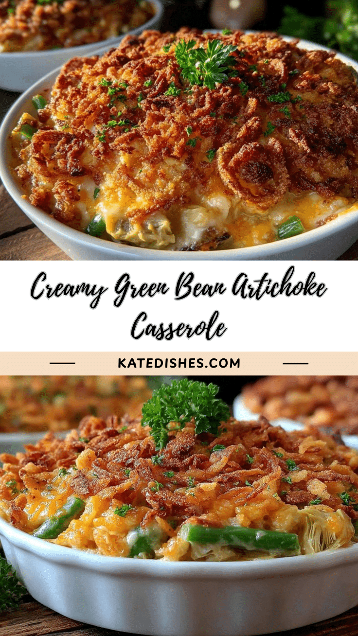 green bean artichoke casserole recipe