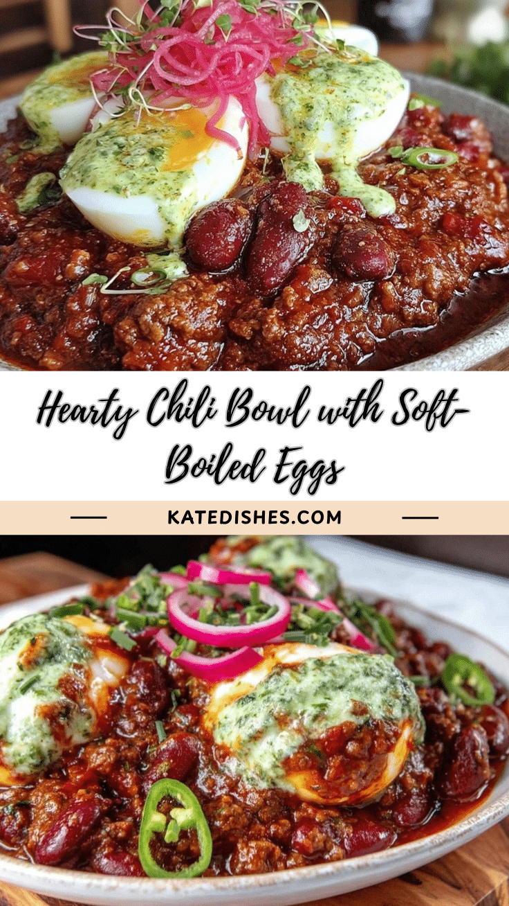 hearty chili dinner bowl recipe