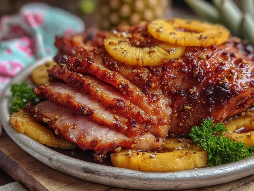 Honey Glazed Easter Ham - featured image