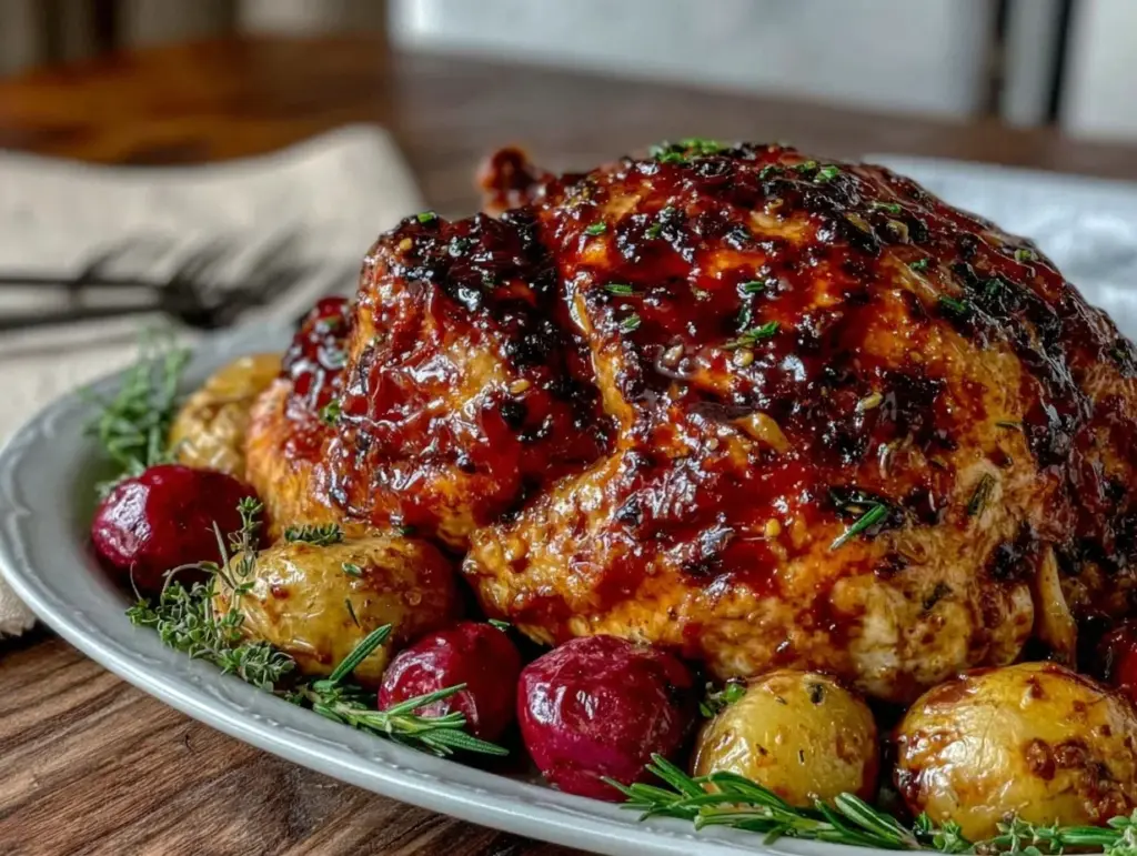 honey-glazed turkey - featured image