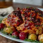 honey-glazed turkey - featured image