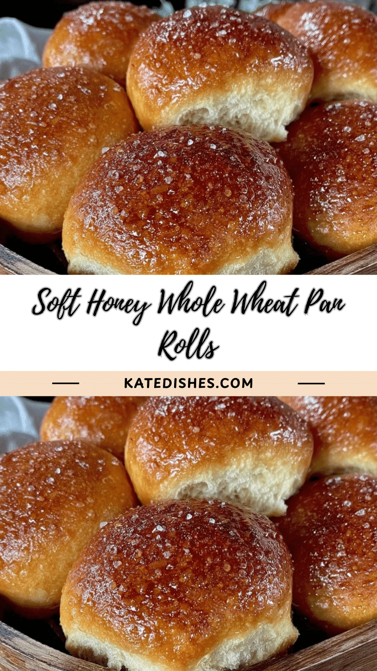 honey whole wheat pan rolls recipe